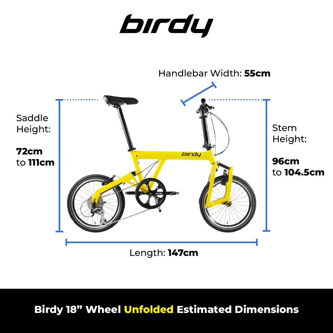 Birdy New Classic | 8-Speed | Performance Foldable Bike - Image 3