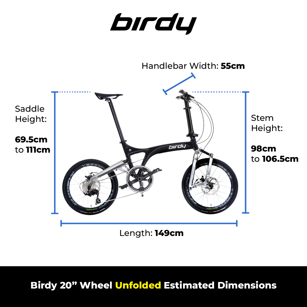 Birdy R20 | 11-Speed | Performance Foldable Bike - Image 3